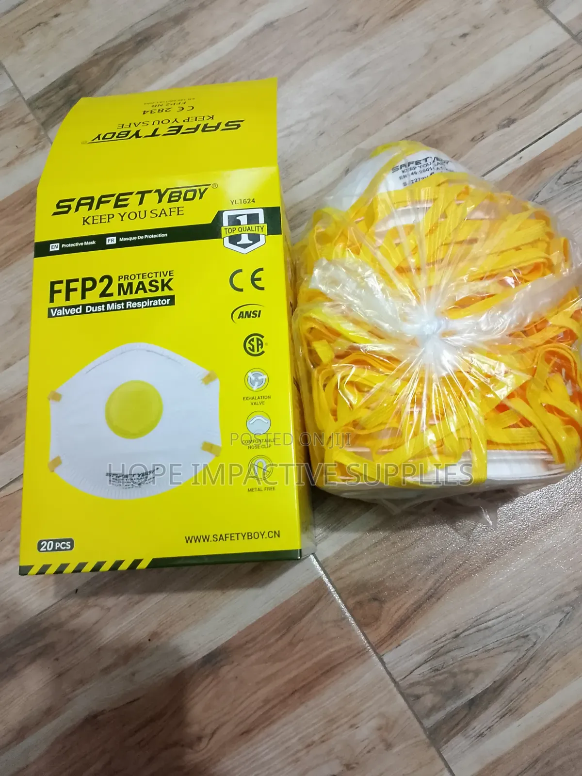 Safety Boy Quality FFP2 NOSE MASK.