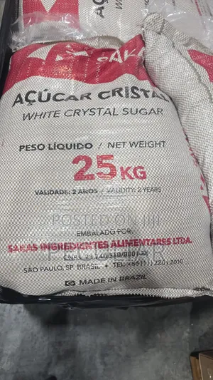 Icumsa 45 White Sugar 50kg Bag
