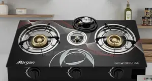 Glass Three Gas Burner