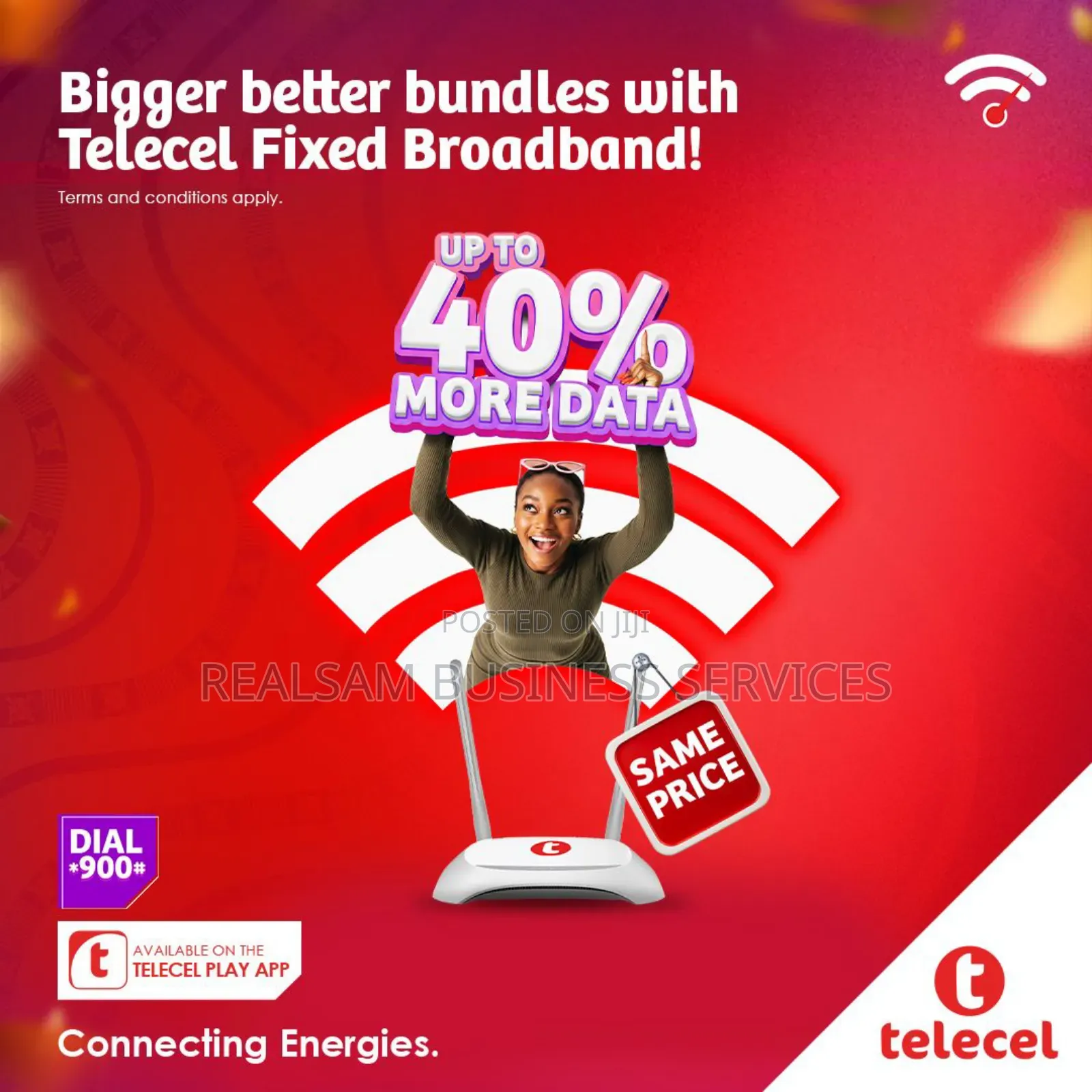 Telecel Internet Fibre Broadband