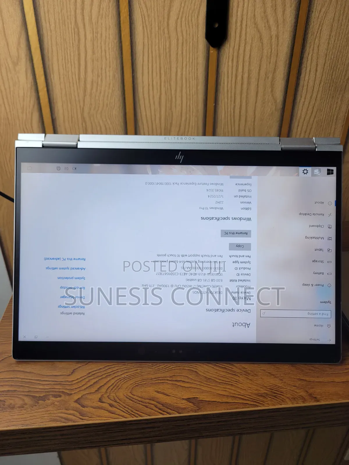Laptop HP EliteBook x360 1030 G4 16GB Intel Core i7 SSD 512GB