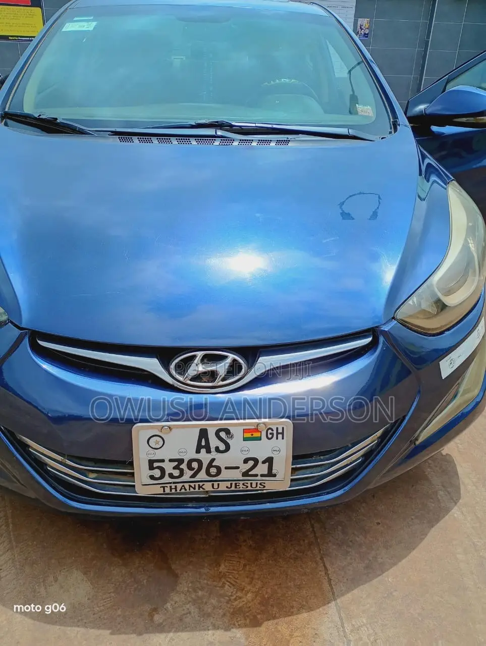 Hyundai Elantra 2015 Blue