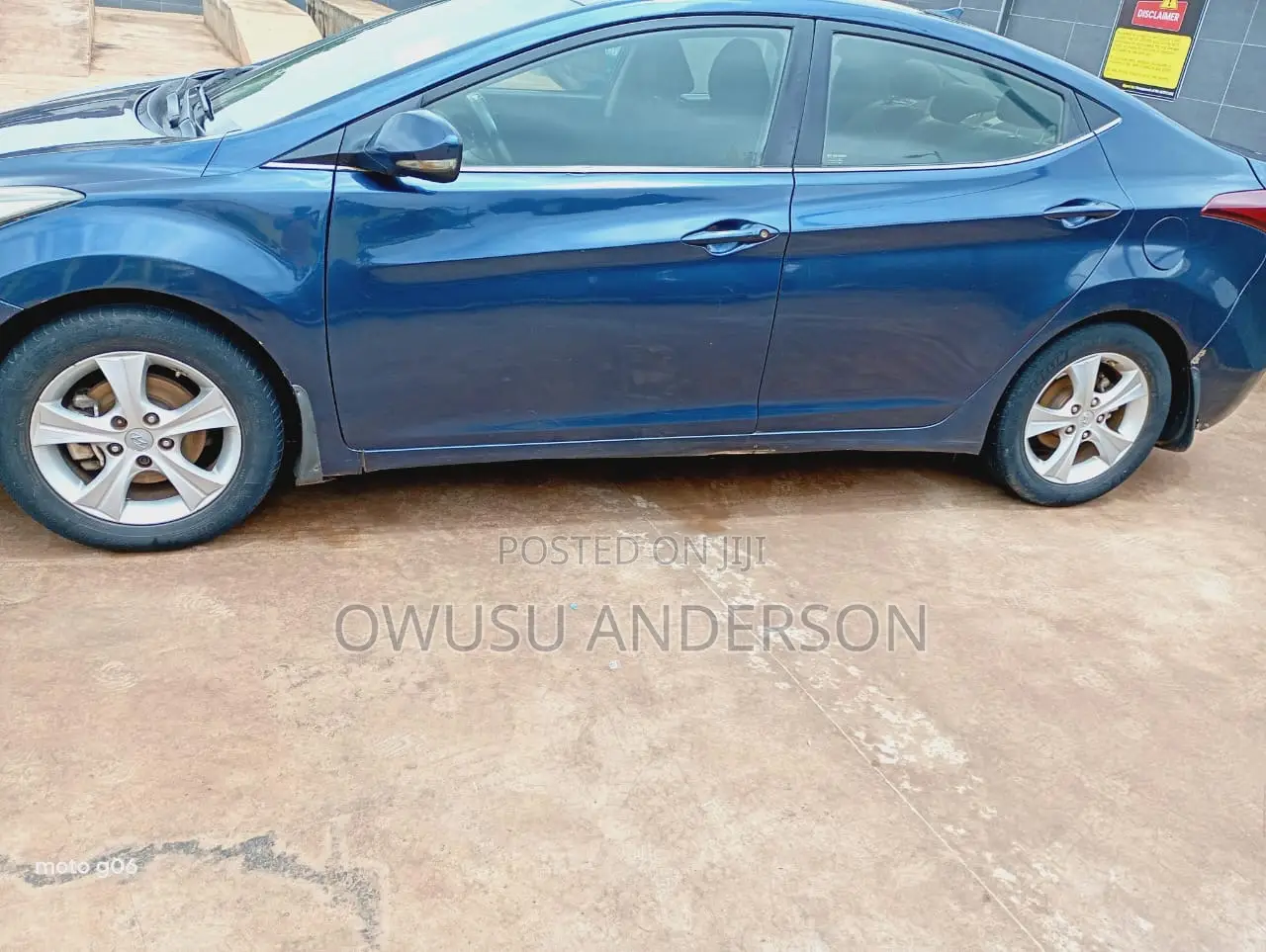 Hyundai Elantra 2015 Blue