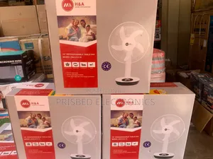 H a Durable Table Rechargeable Fan 16"