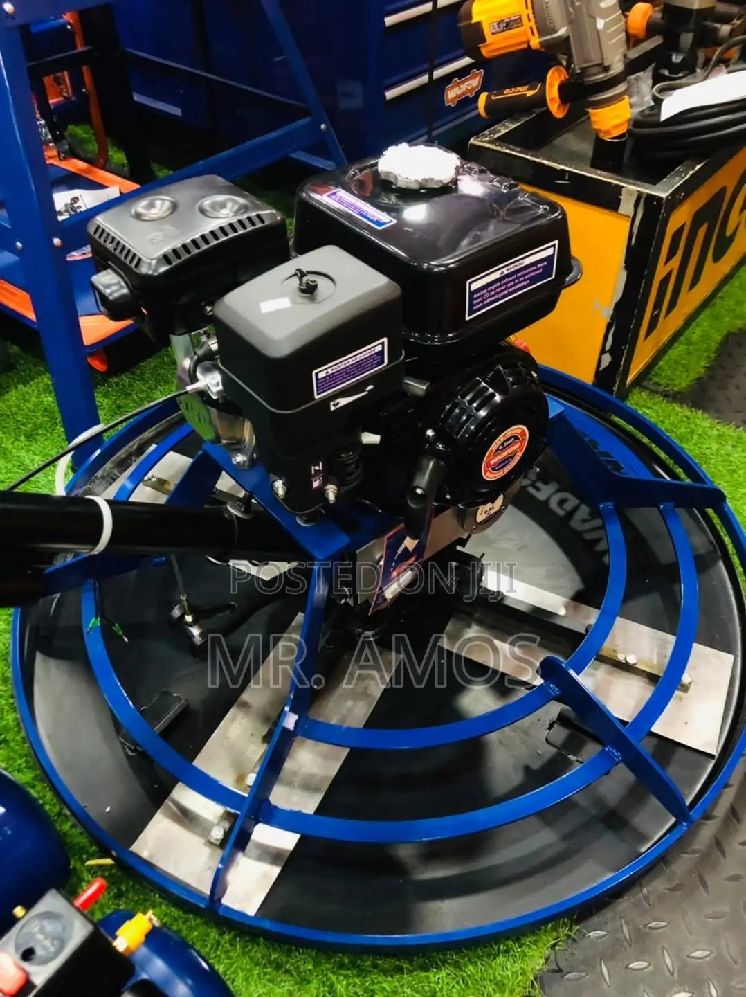 100KG Gasoline Power Trowel With 9HP Engine - WQM1A46