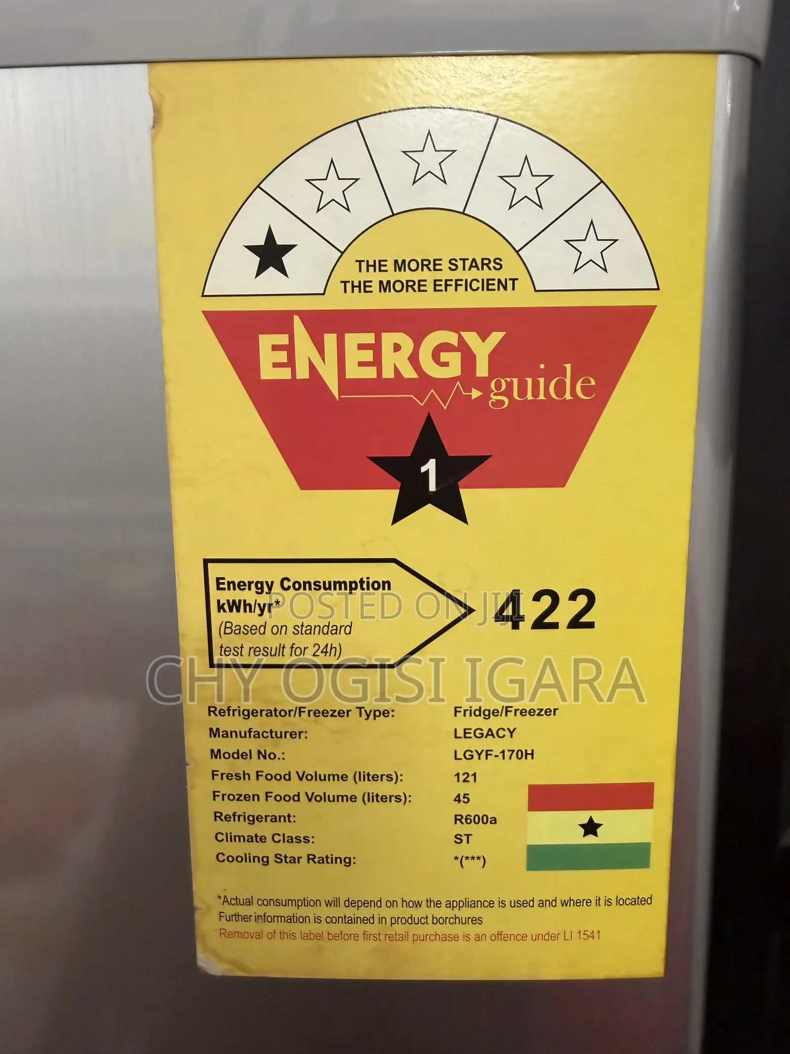 Legacy Fridge