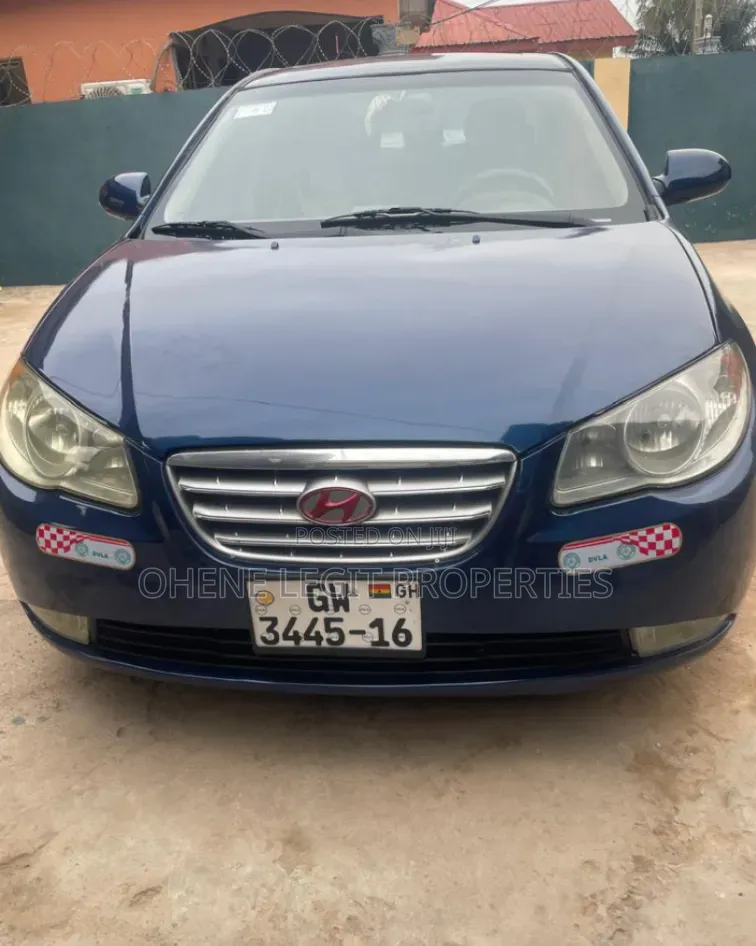 Hyundai Elantra 2008 Blue