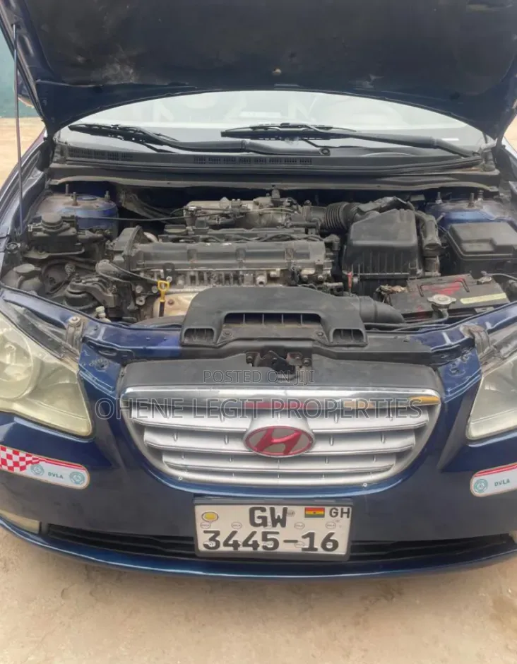 Hyundai Elantra 2008 Blue