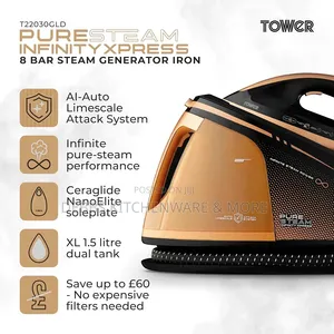Tower Generator Powerful Steam Iron UK