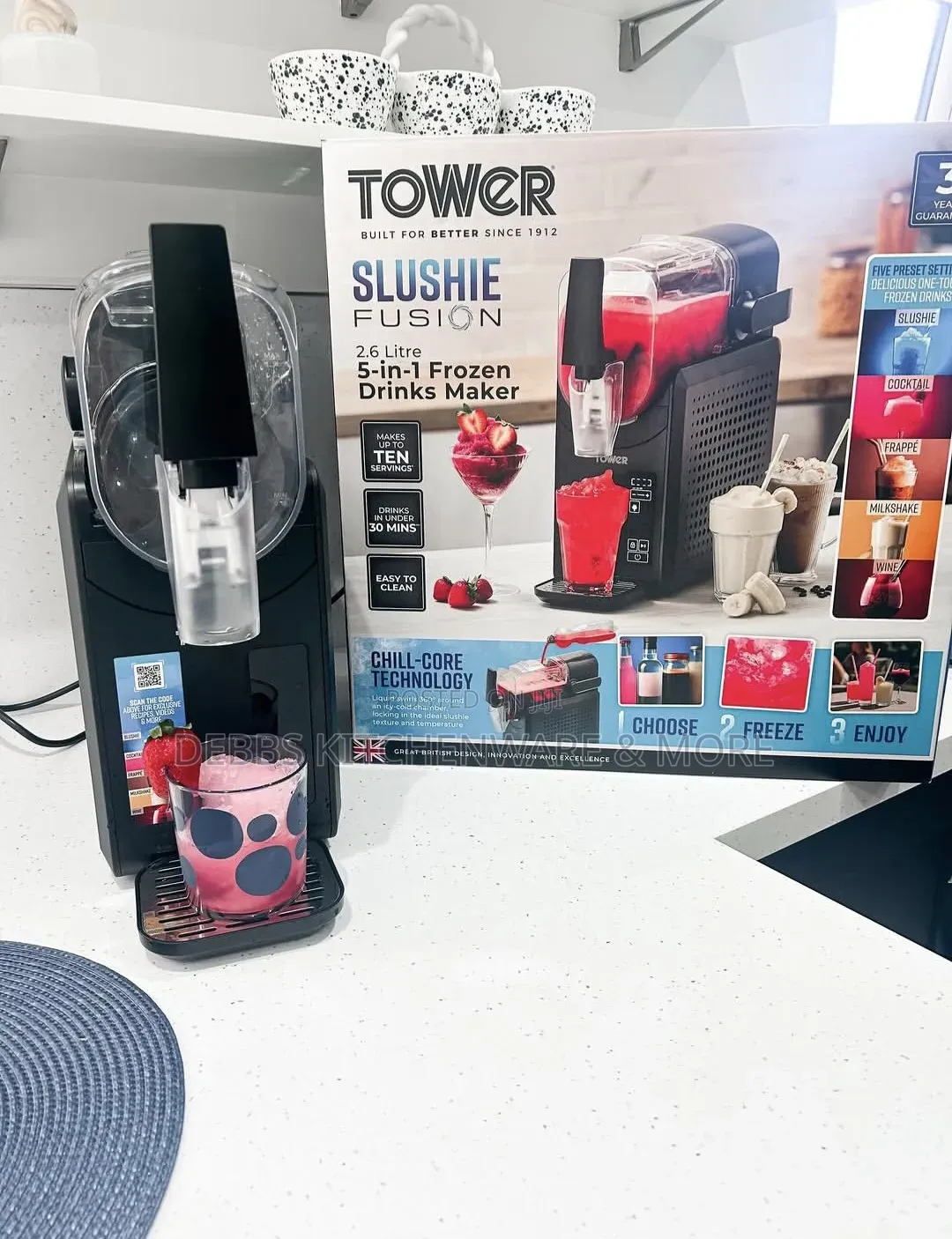 2.6litre Tower Slushie Maker UK