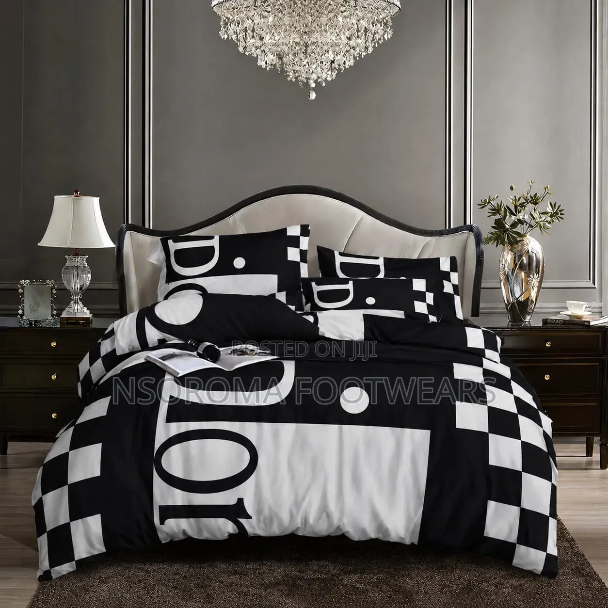 King Size Bedsheets Set With 4 Pillowcases – Premium Quality