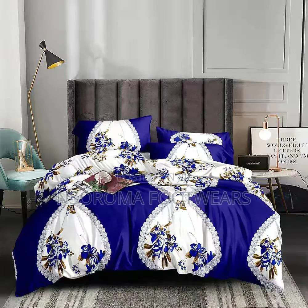 King Size Bedsheets Set With 4 Pillowcases – Premium Quality