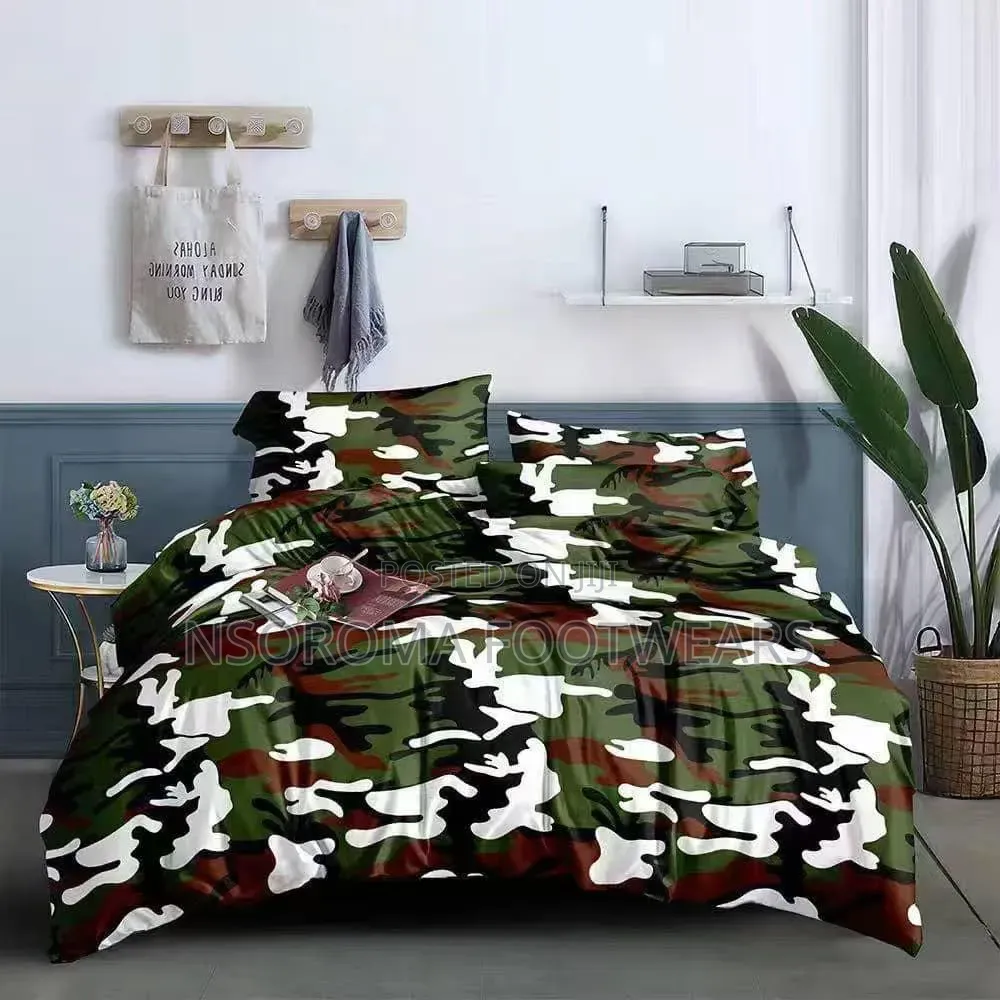 King Size Bedsheets Set With 4 Pillowcases – Premium Quality