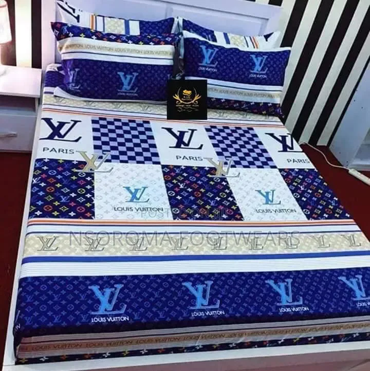 King Size Bedsheets Set With 4 Pillowcases – Premium Quality