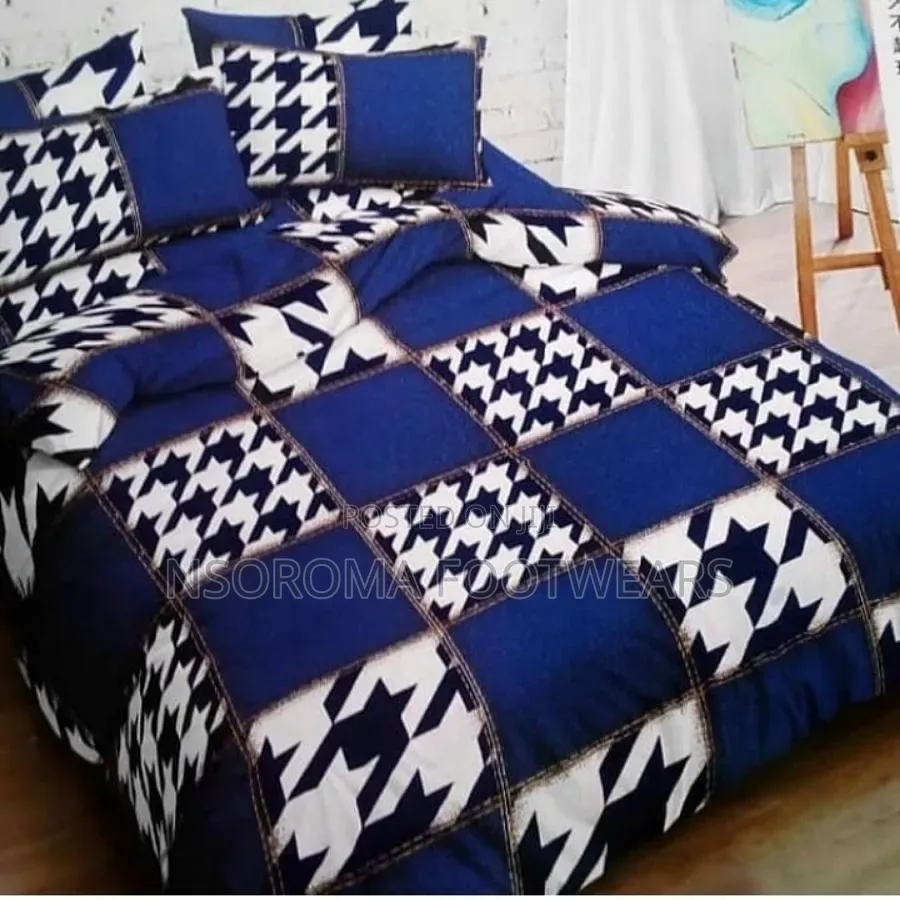 King Size Bedsheets Set With 4 Pillowcases – Premium Quality