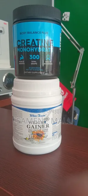 Weight Gainer and Creatine Monohydrate