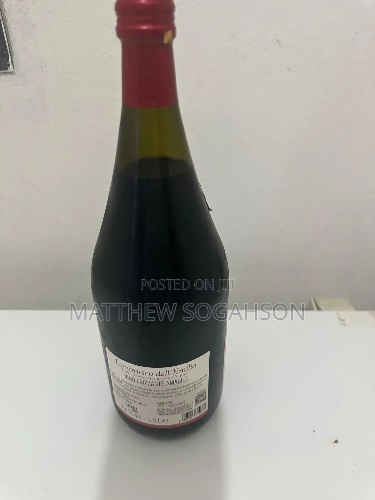 Original Lambrusco Red Wine