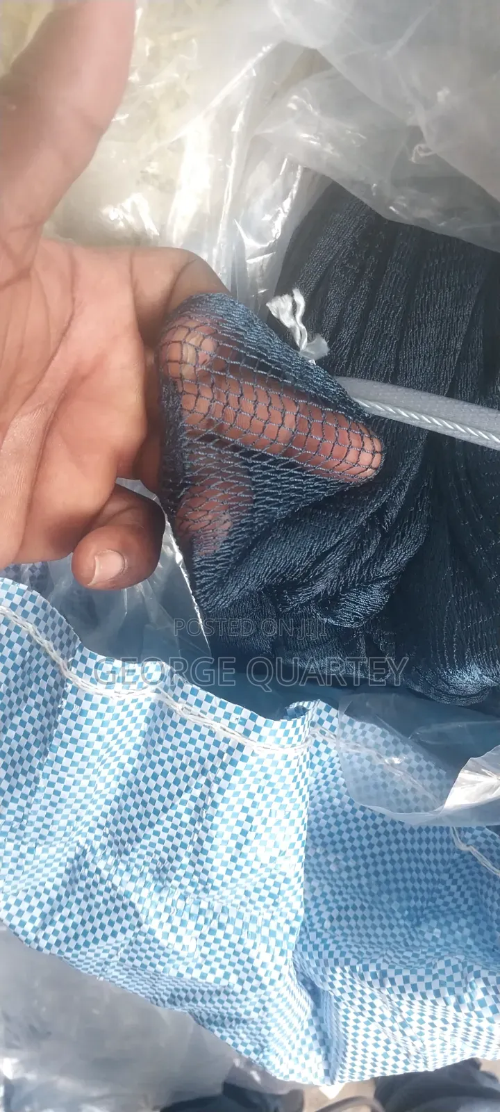 Trucks and Fish Pond Nets