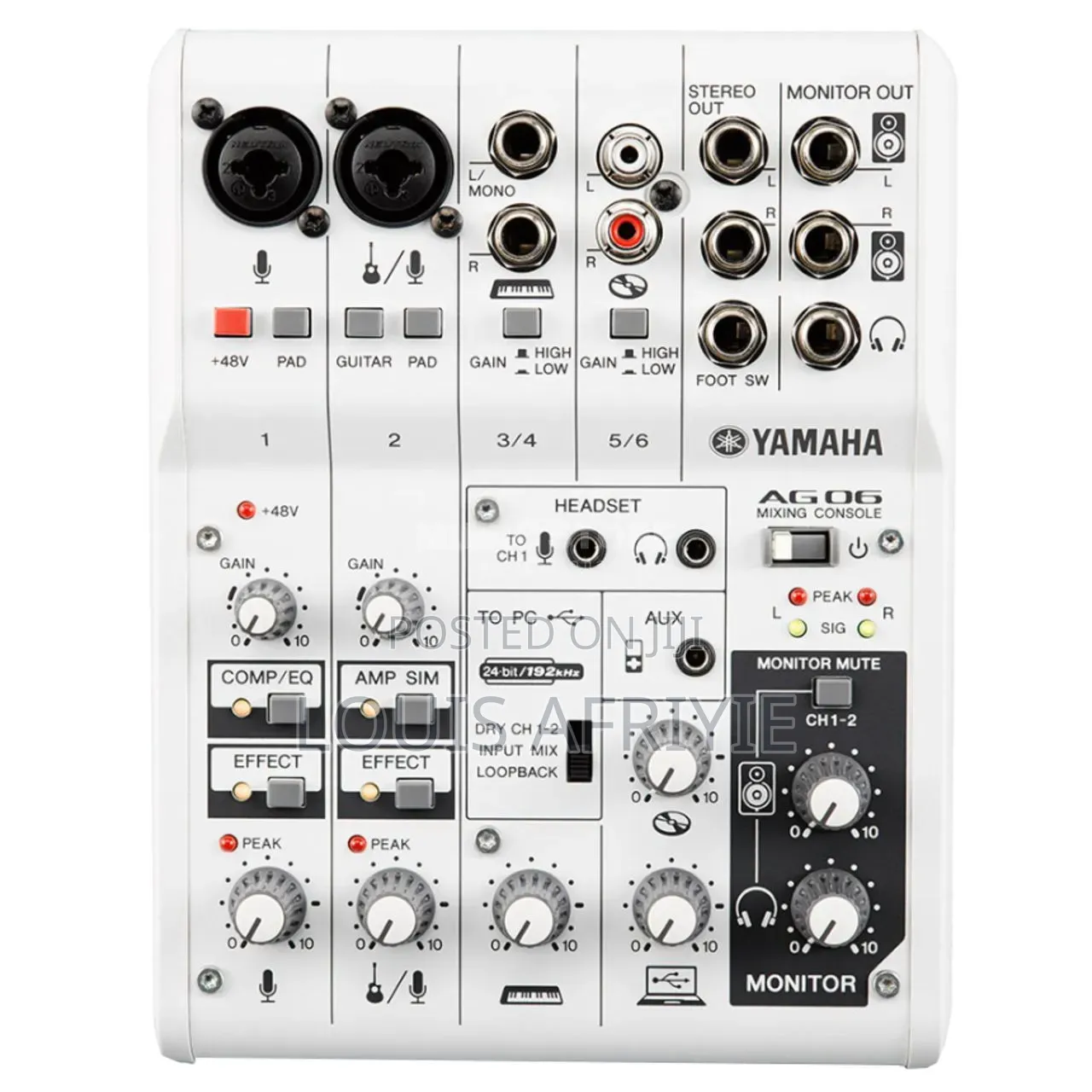 Yamaha Ag06 Soundcard and Mixing Console