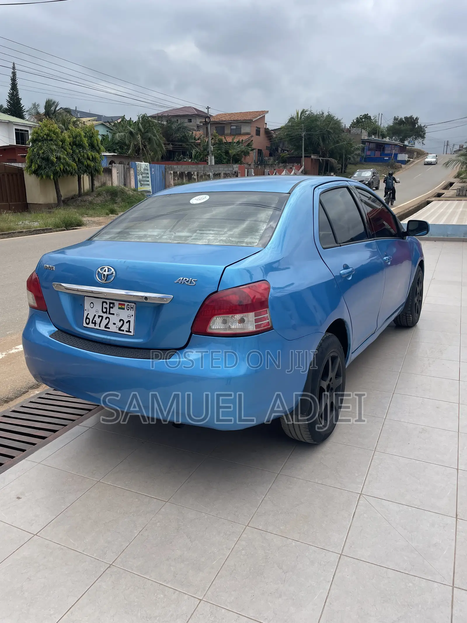 Toyota Yaris 2010 Blue