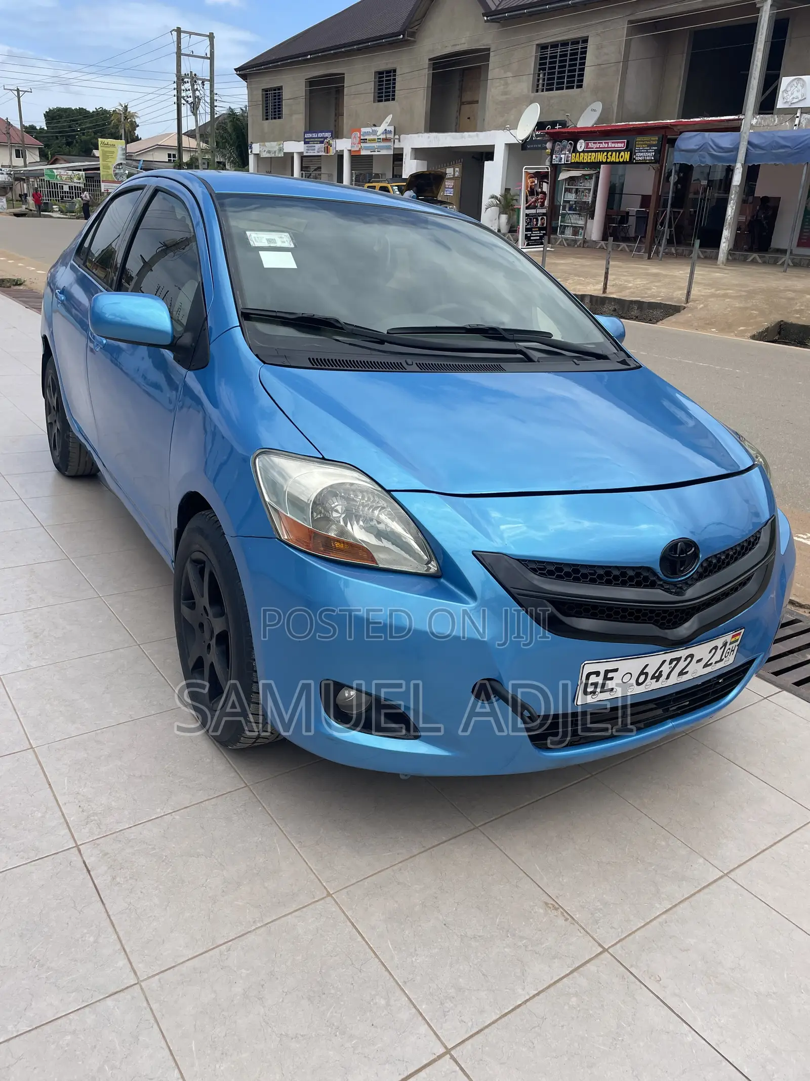 Toyota Yaris 2010 Blue