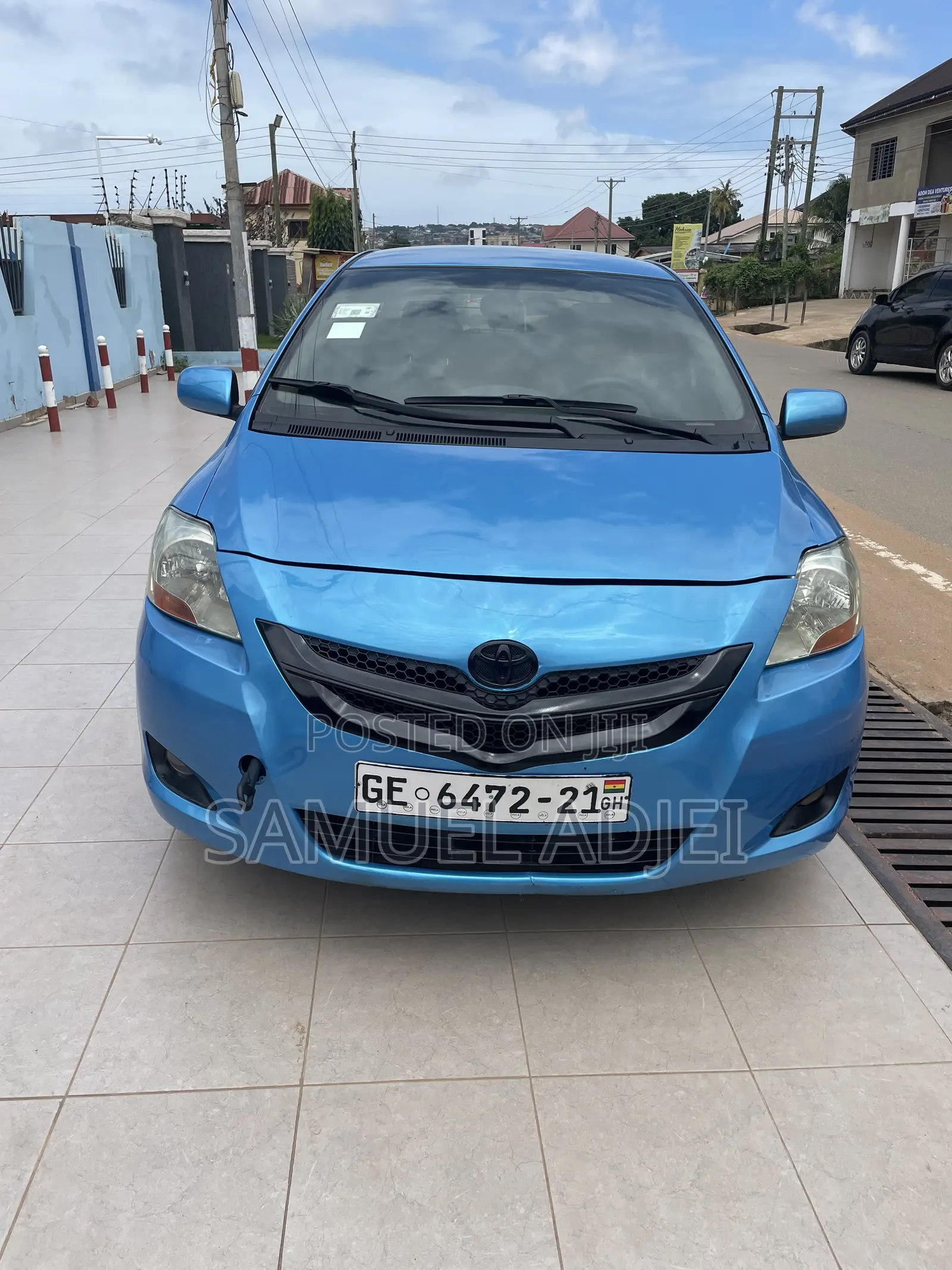 Toyota Yaris 2010 Blue