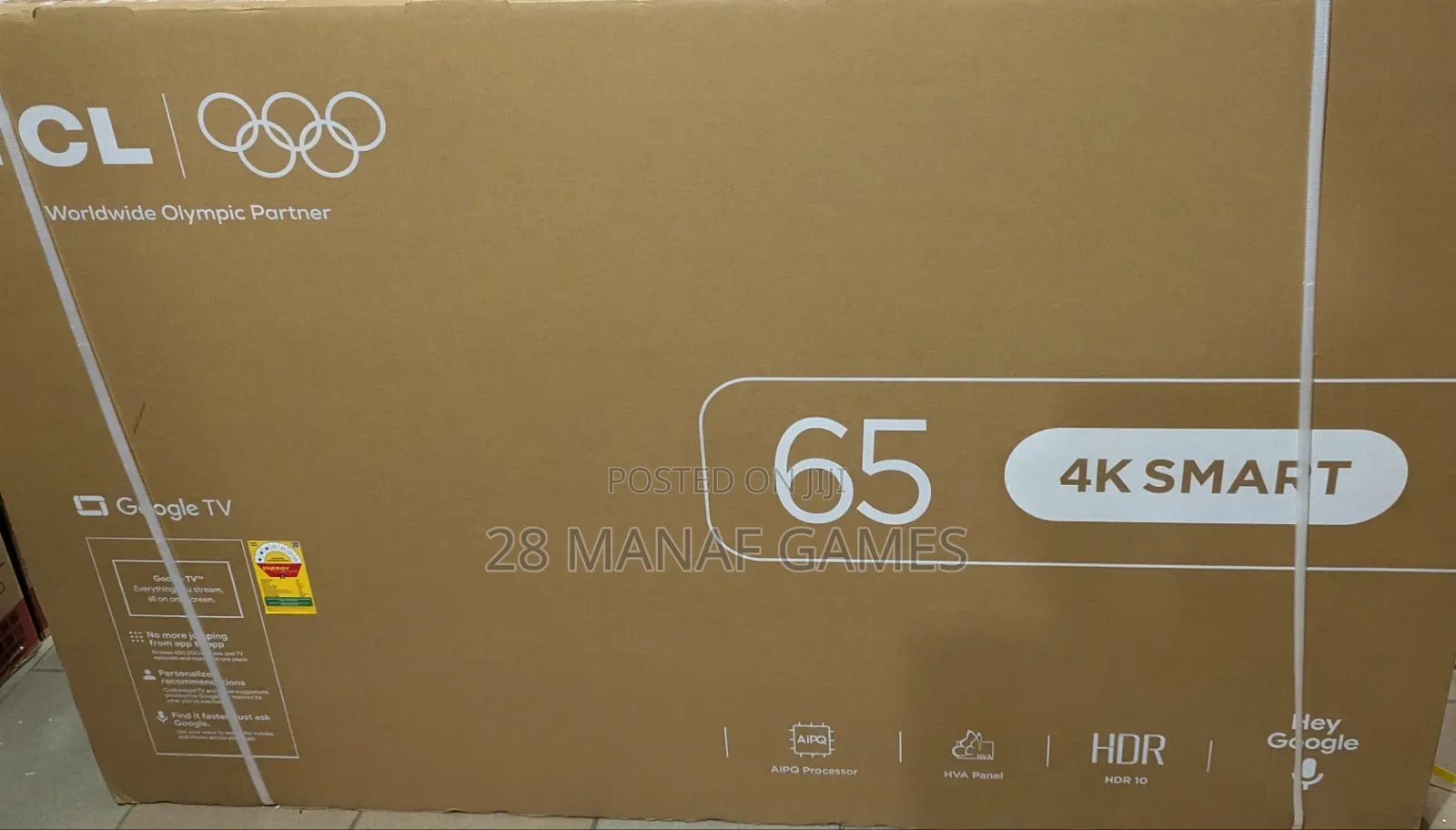 TCL 65 Inches Smart Television