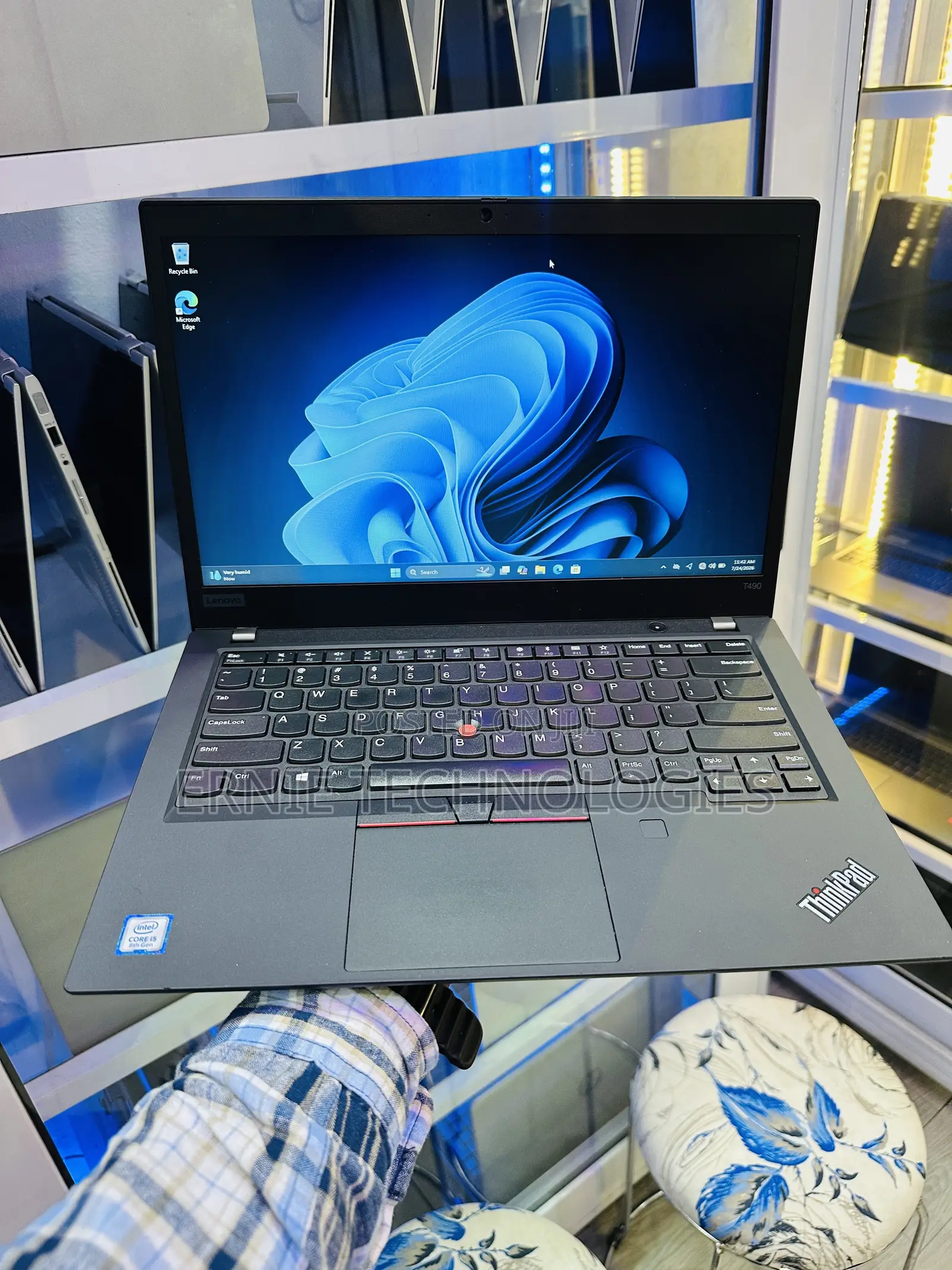 Laptop Lenovo ThinkPad T490s 24GB Intel Core i5 SSD 256GB