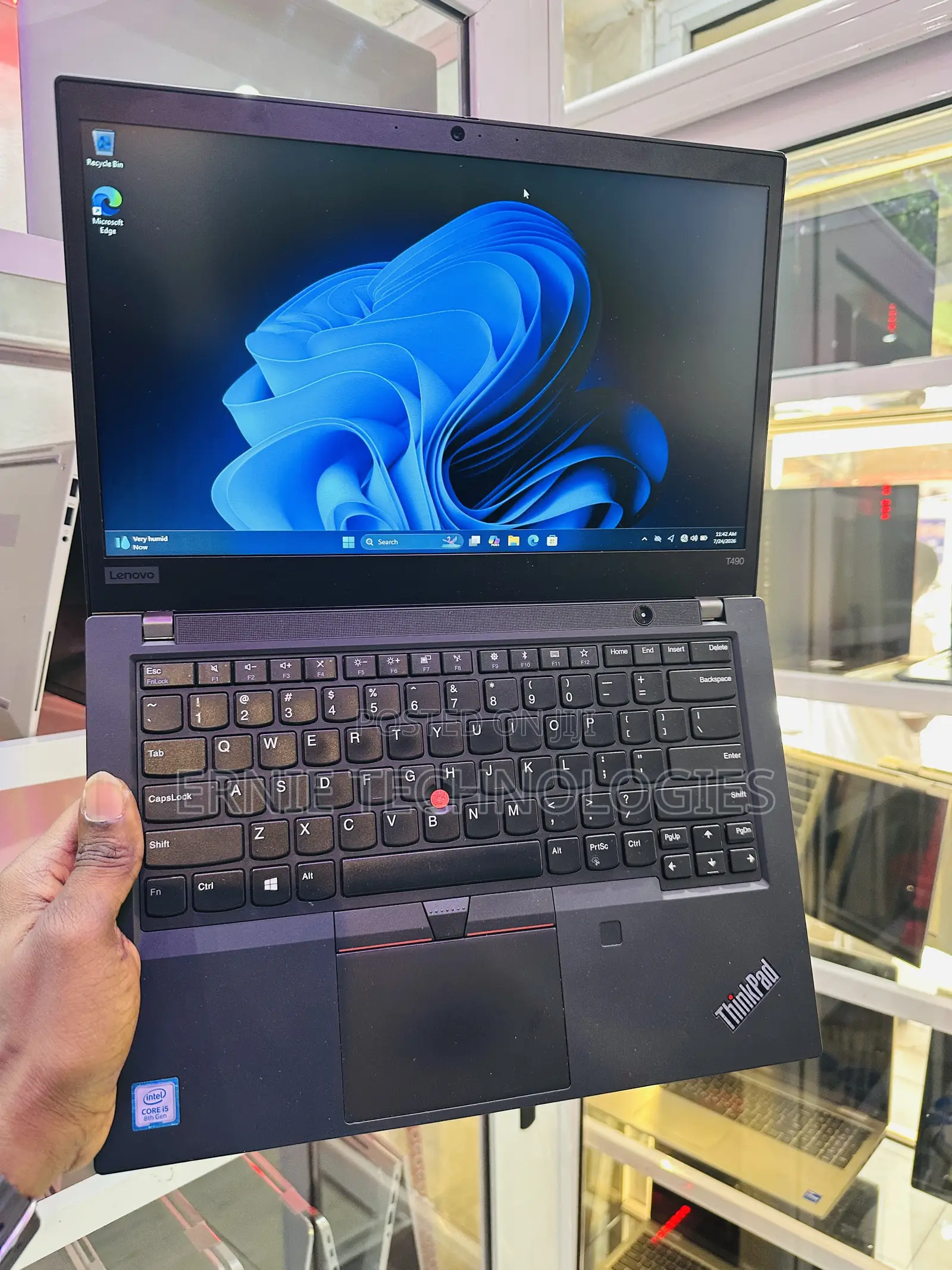 Laptop Lenovo ThinkPad T490s 24GB Intel Core i5 SSD 256GB