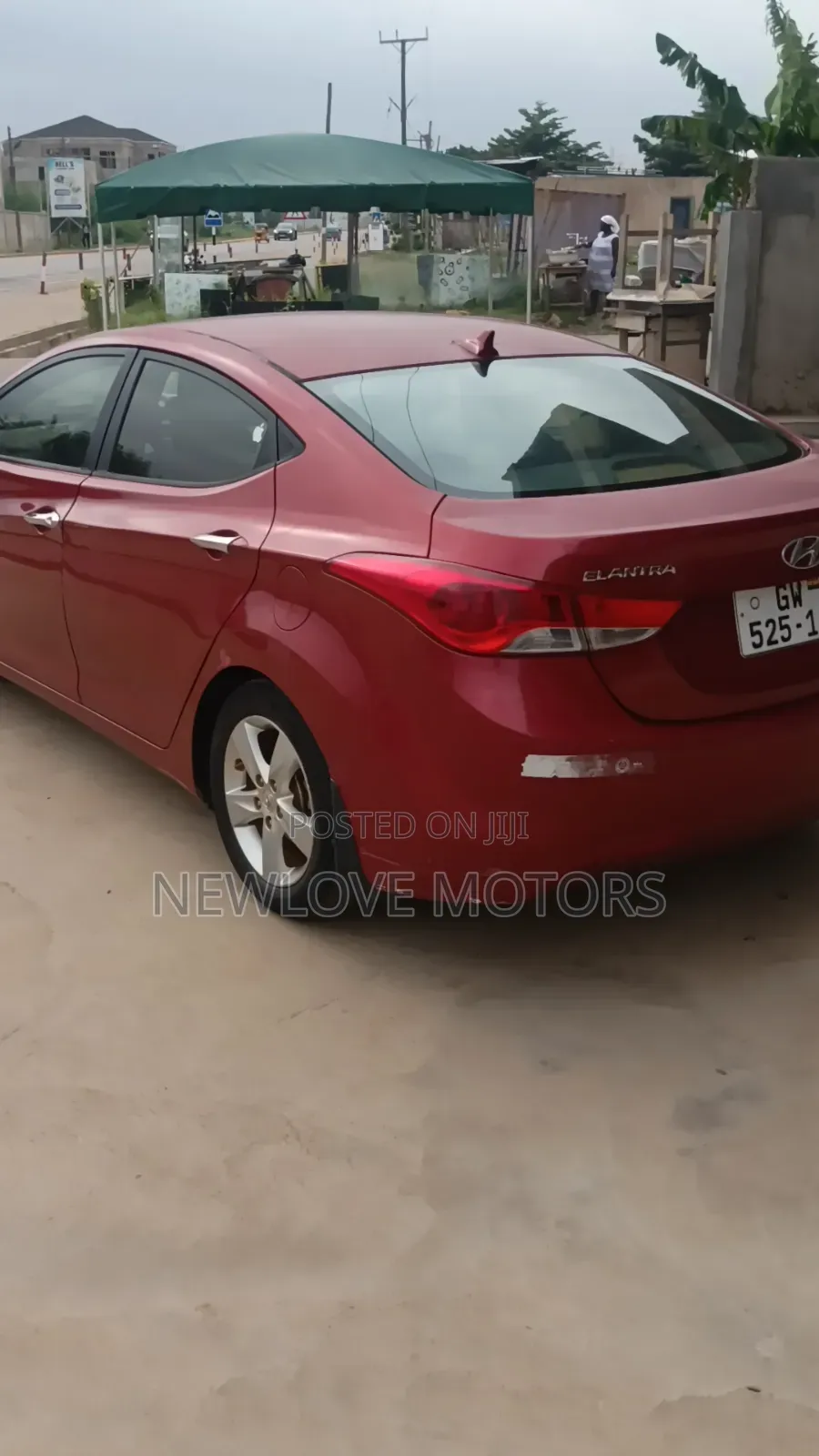 Hyundai Elantra 2013 Red