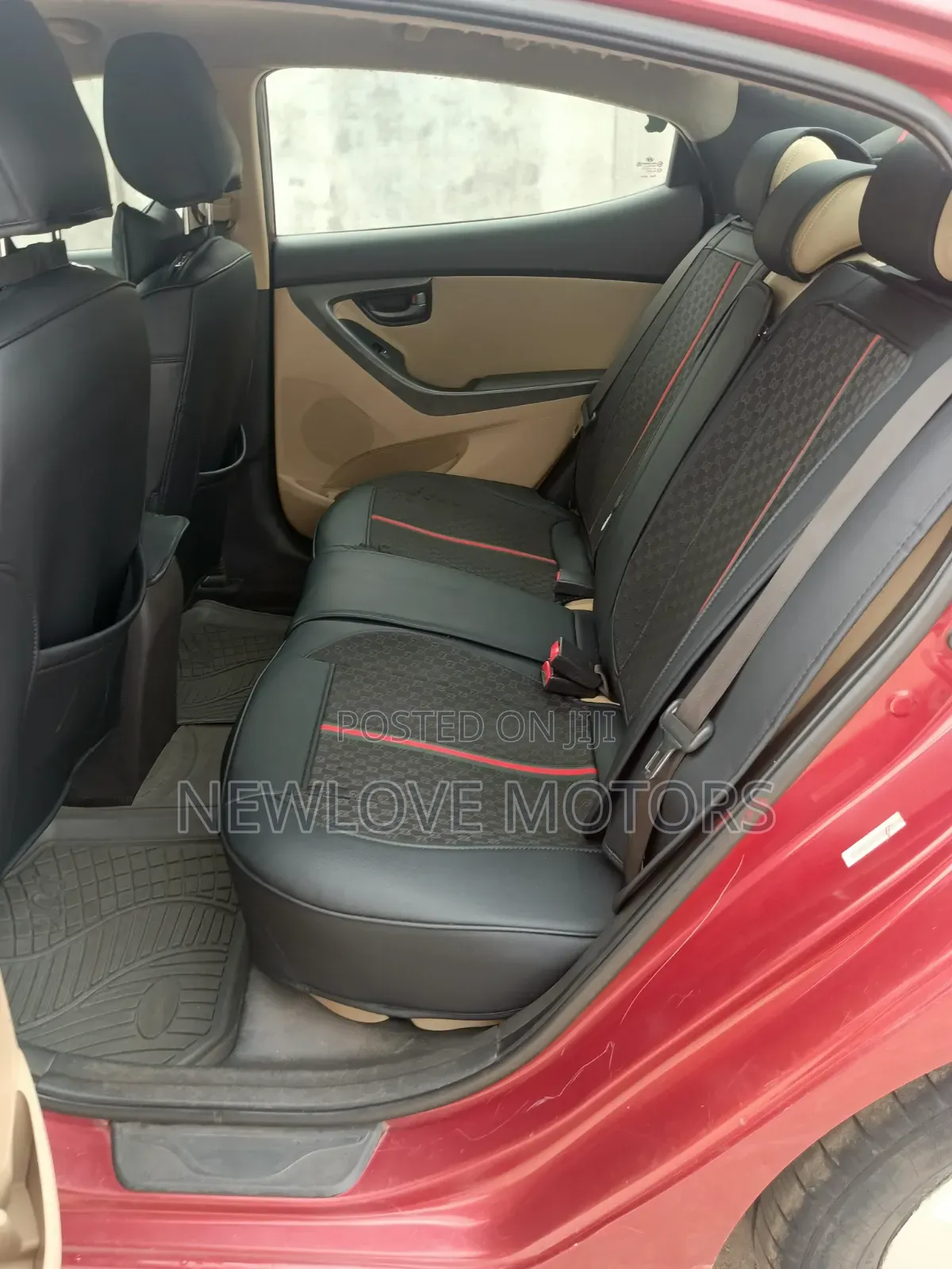 Hyundai Elantra 2013 Red