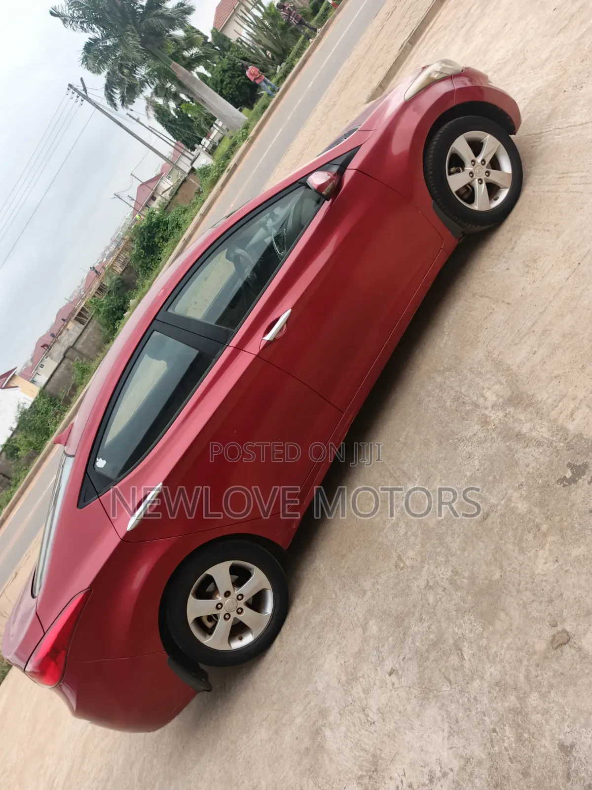Hyundai Elantra 2013 Red