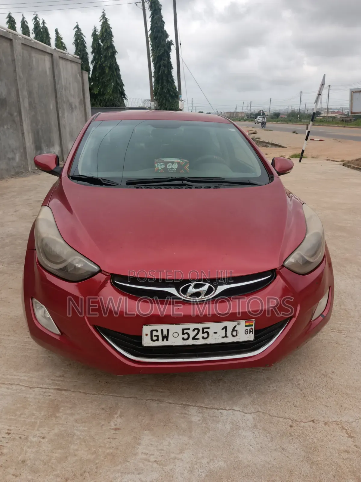 Hyundai Elantra 2013 Red