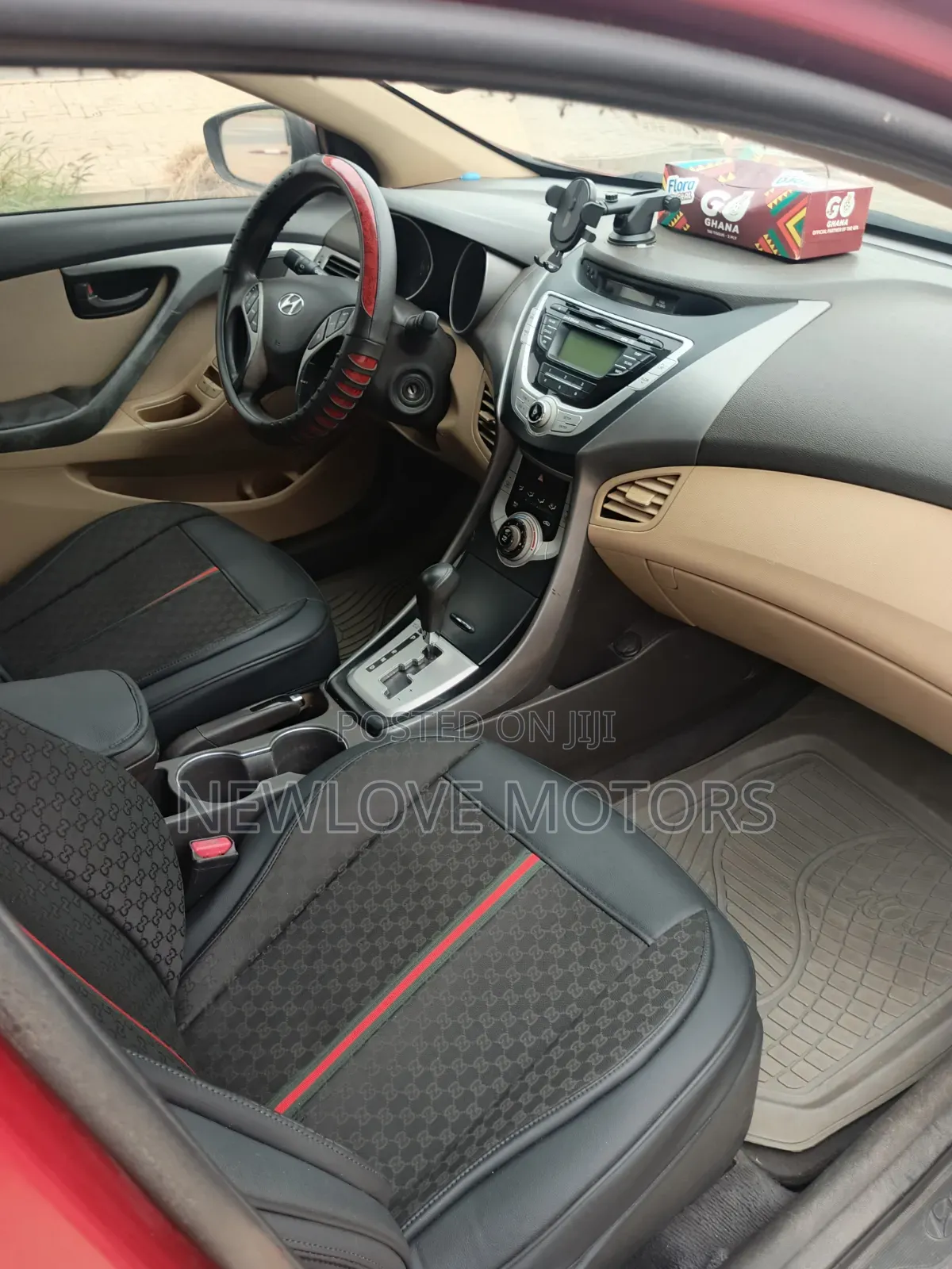 Hyundai Elantra 2013 Red