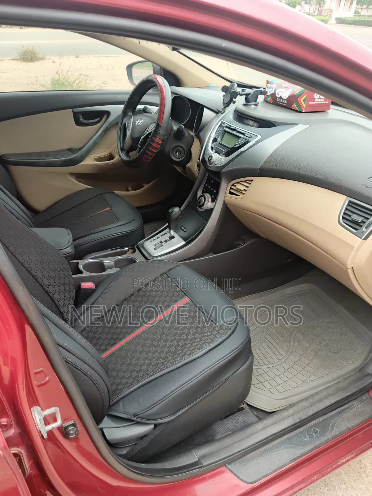 Hyundai Elantra 2013 Red