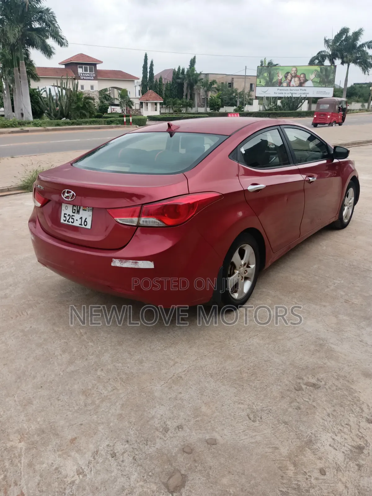 Hyundai Elantra 2013 Red