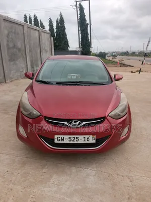 Hyundai Elantra 2013 Red