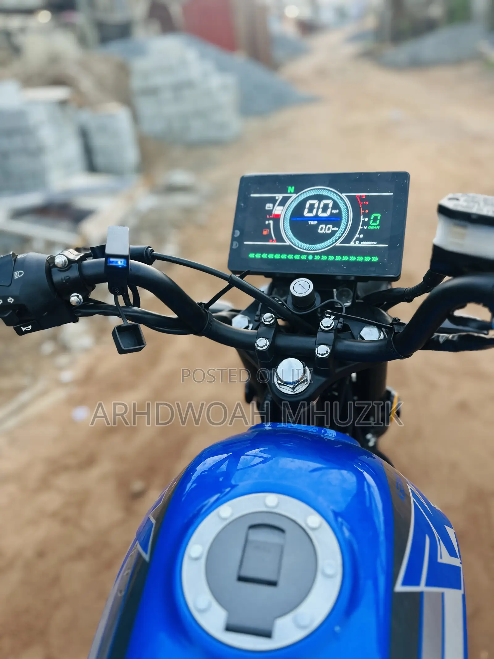 New Royal RY125 2026 Blue
