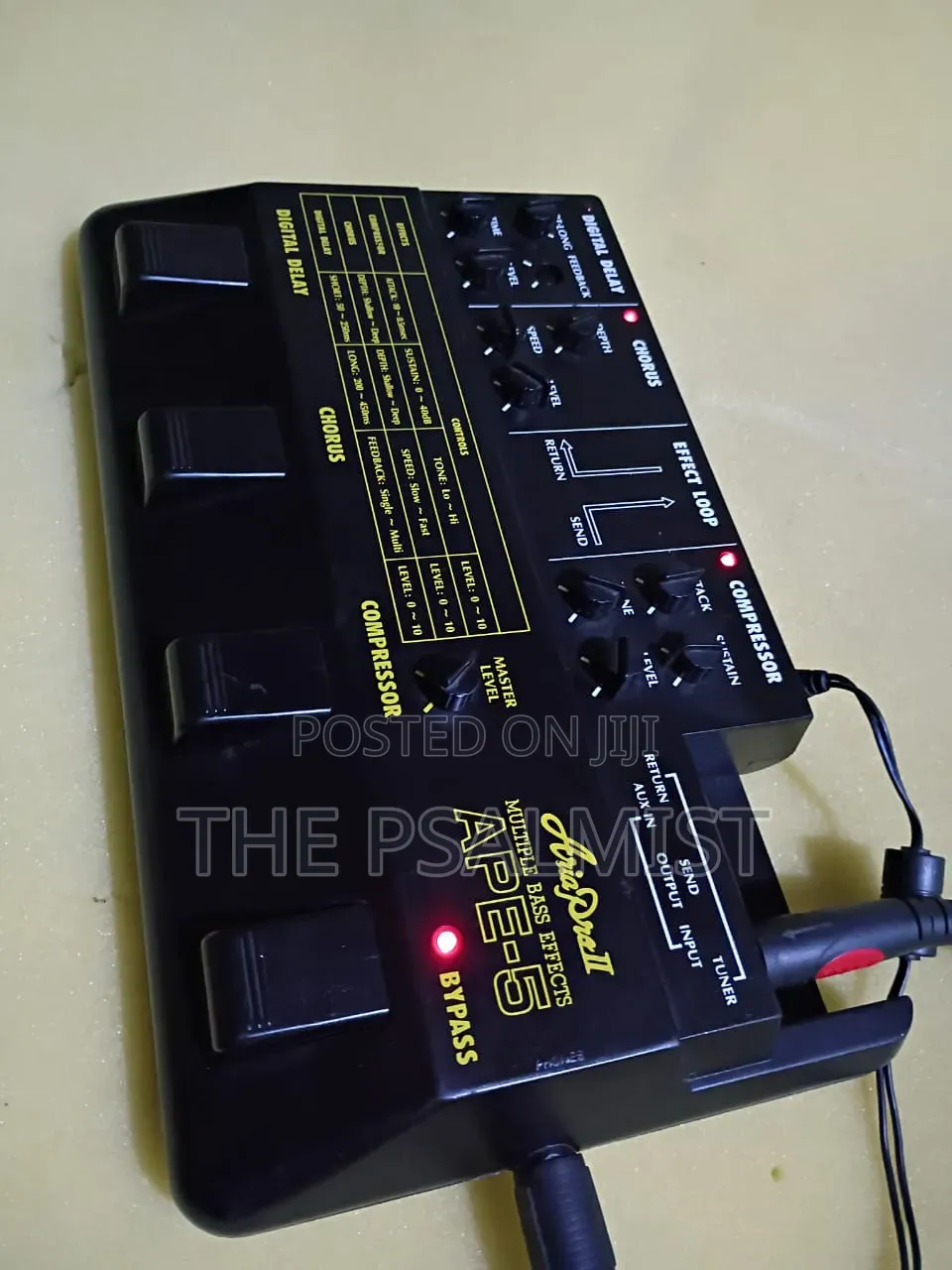 Aria Pro II Multiple APE- 5 Bass Guitar Effect