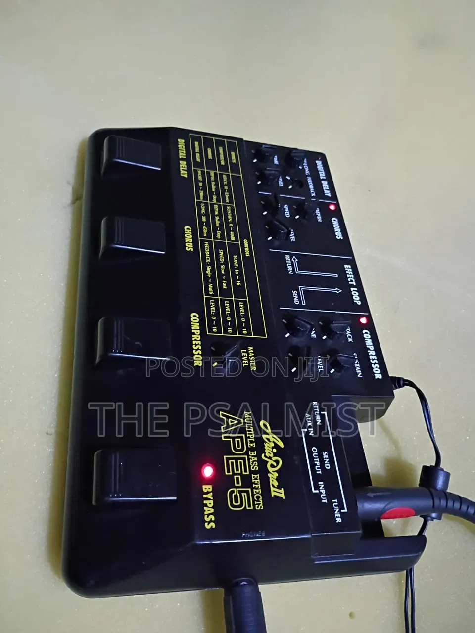 Aria Pro II Multiple APE- 5 Bass Guitar Effect