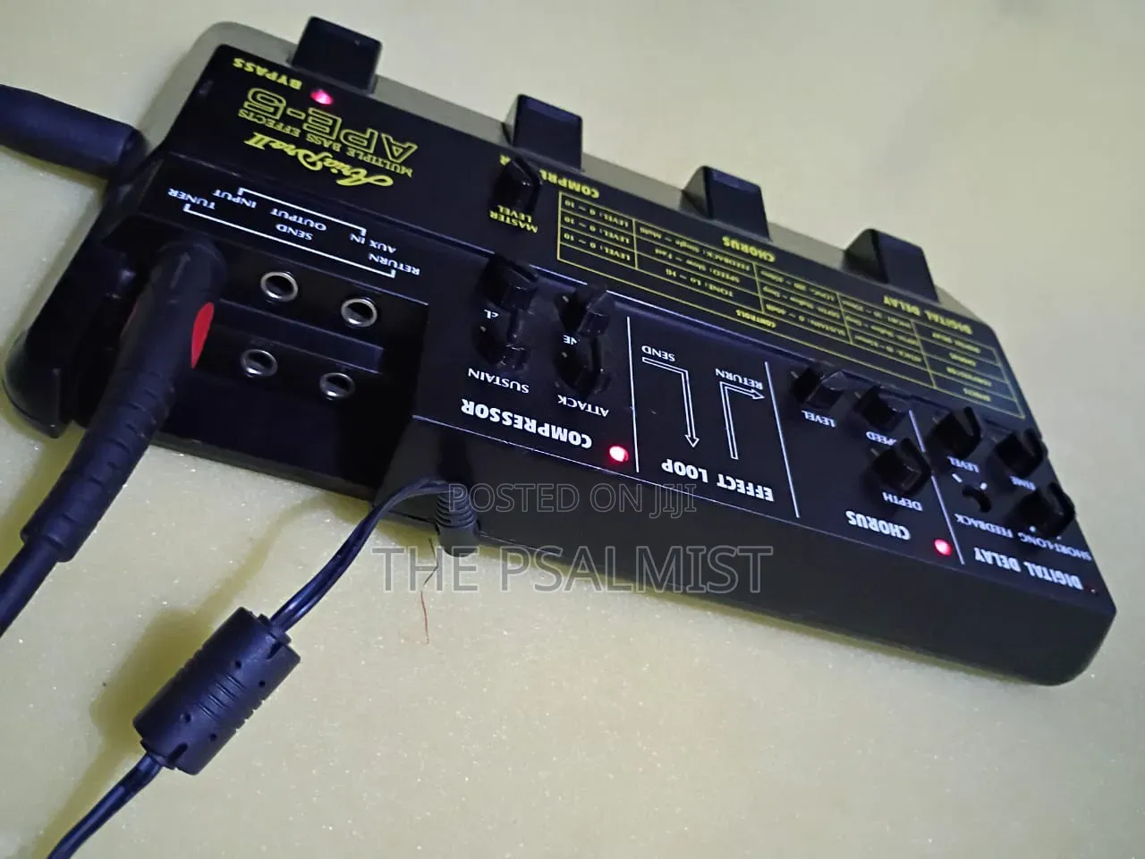 Aria Pro II Multiple APE- 5 Bass Guitar Effect