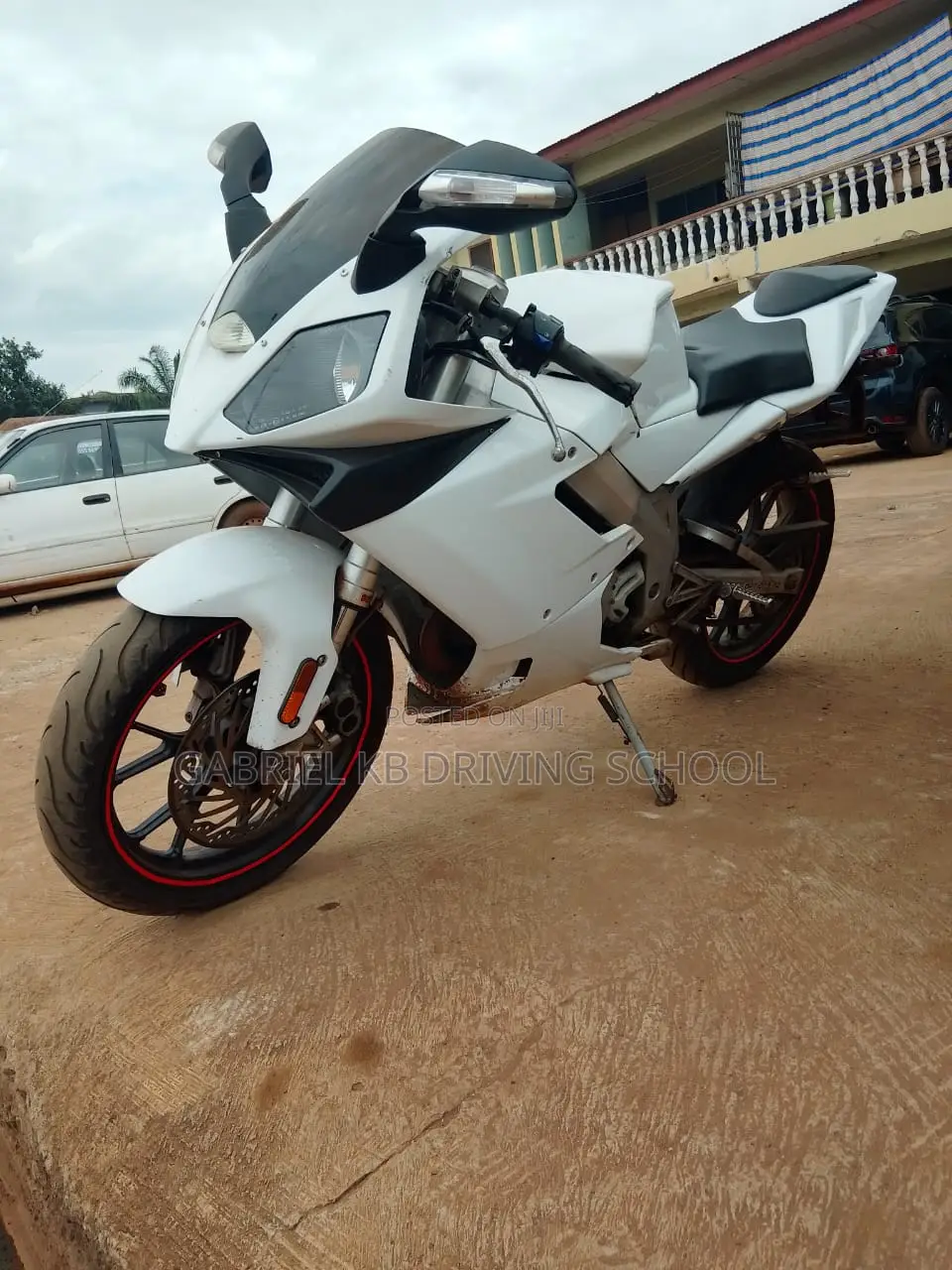 Motorcycle 2006 White