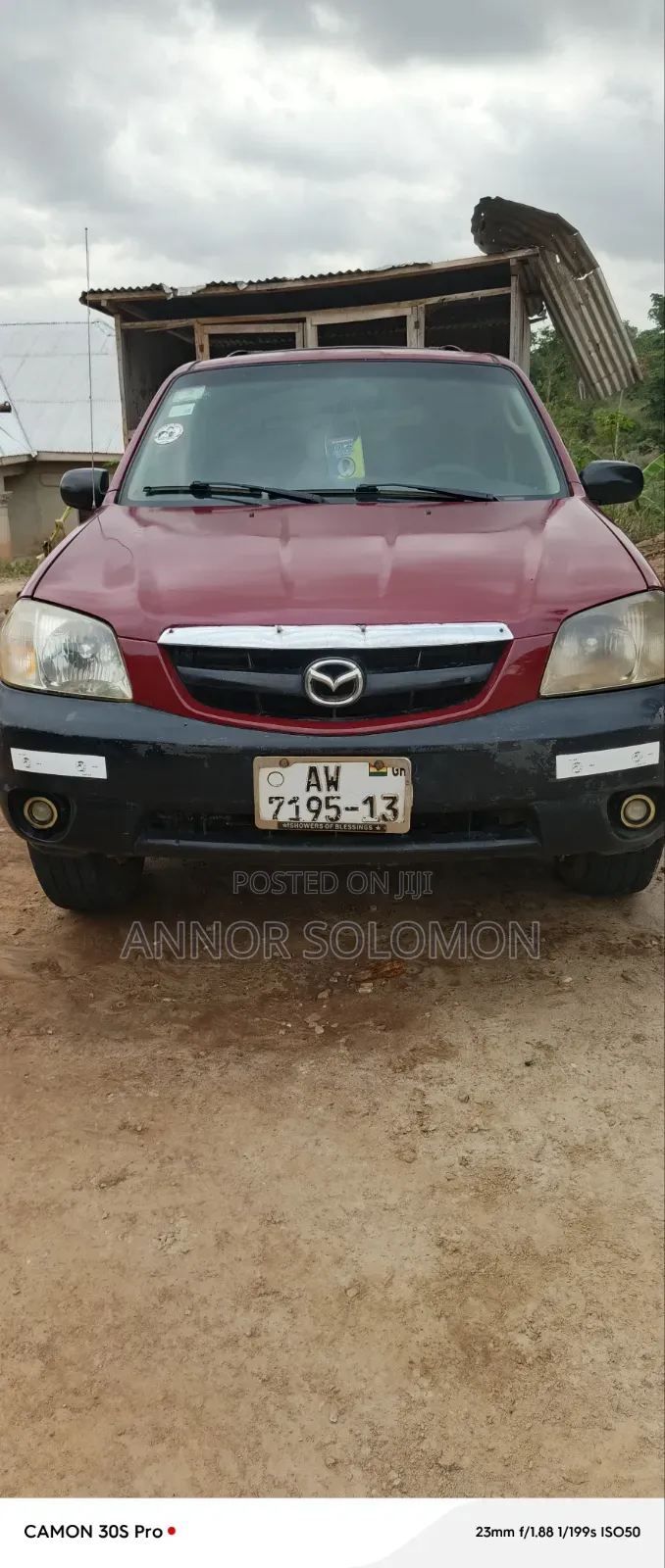 Mazda Tribute 2003 Red