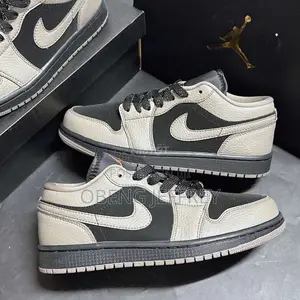 Original Nike Jordan 1 Low Olive Gray/Black