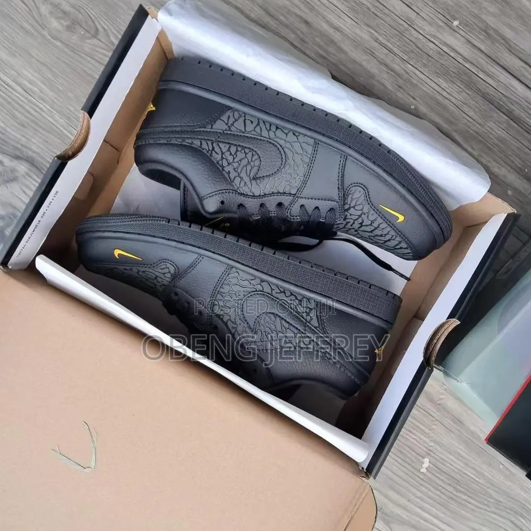 Original Air Jordan 1 Low Elephant
