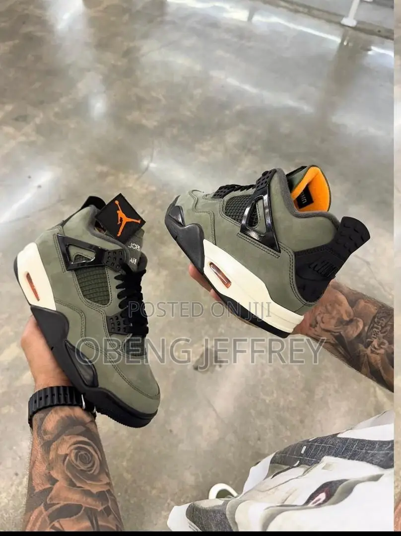 Original Air Jordan 4 Undefeated Green