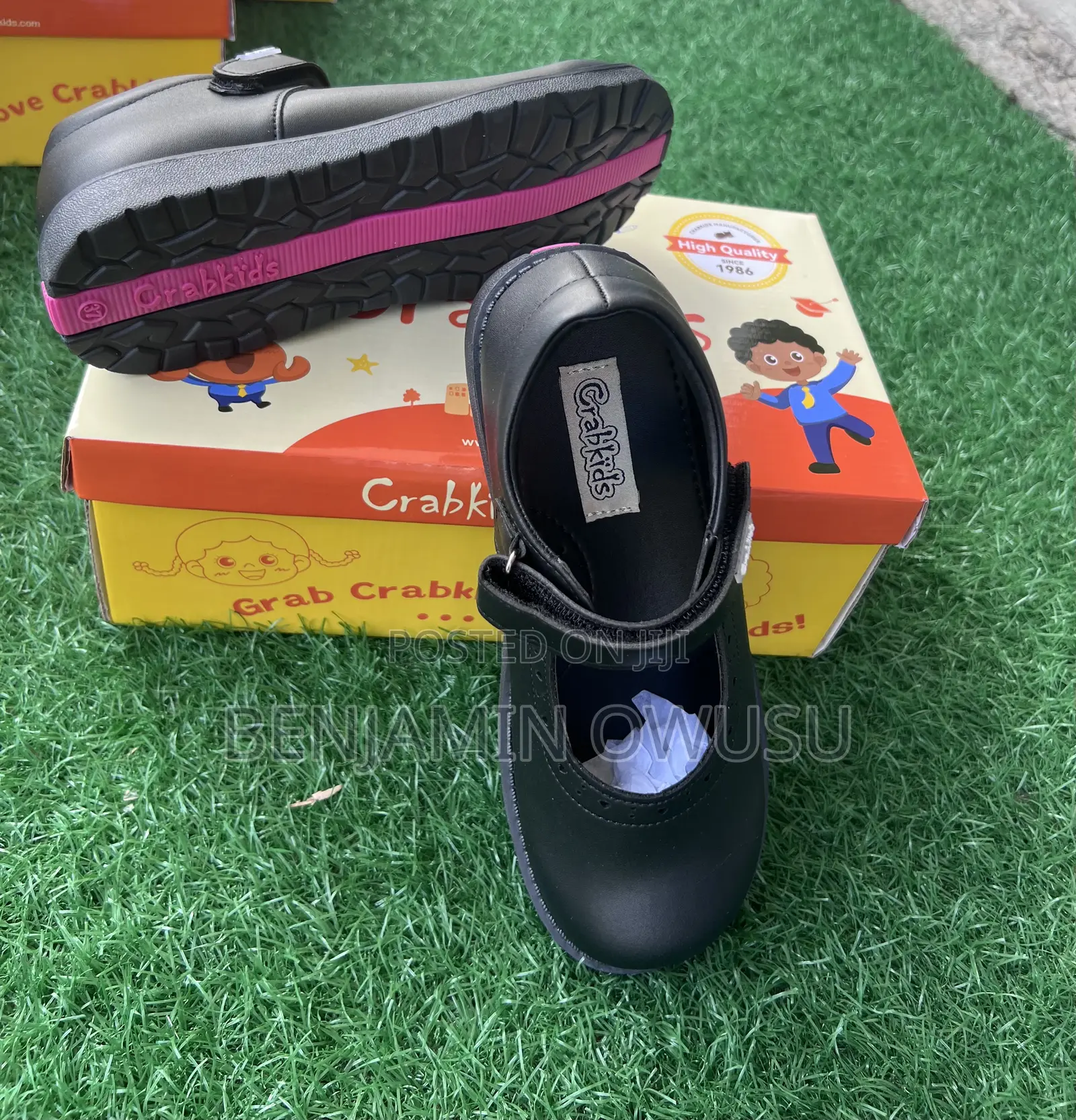 Crabkids Children School Shoes