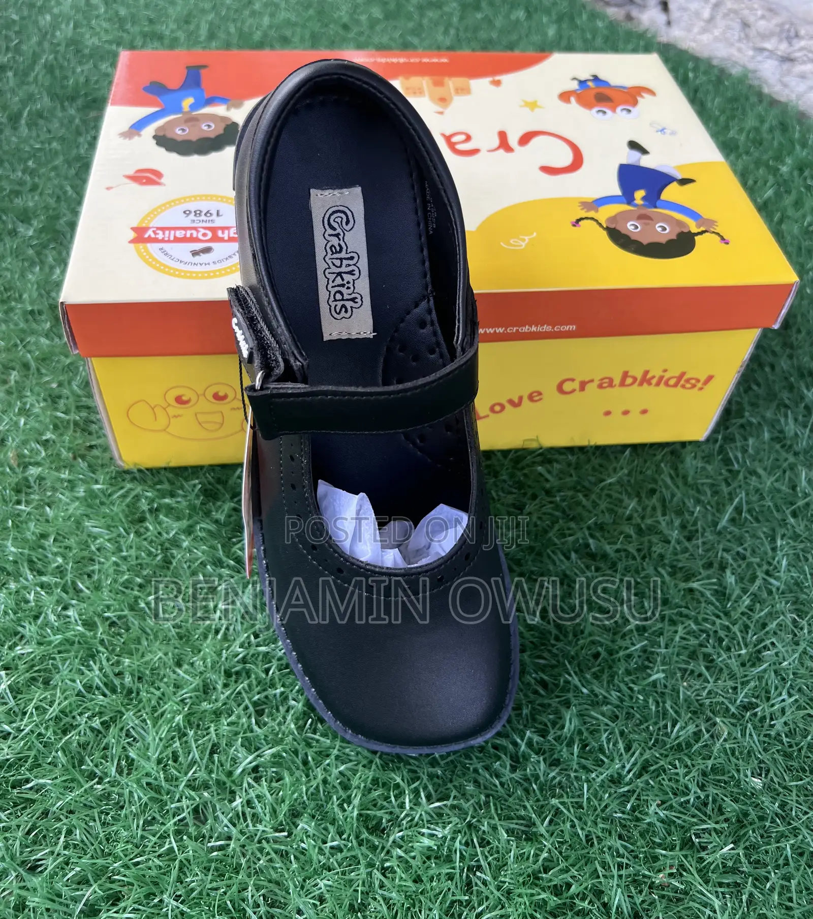 Crabkids Children School Shoes