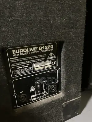Behringer Mid Speakers