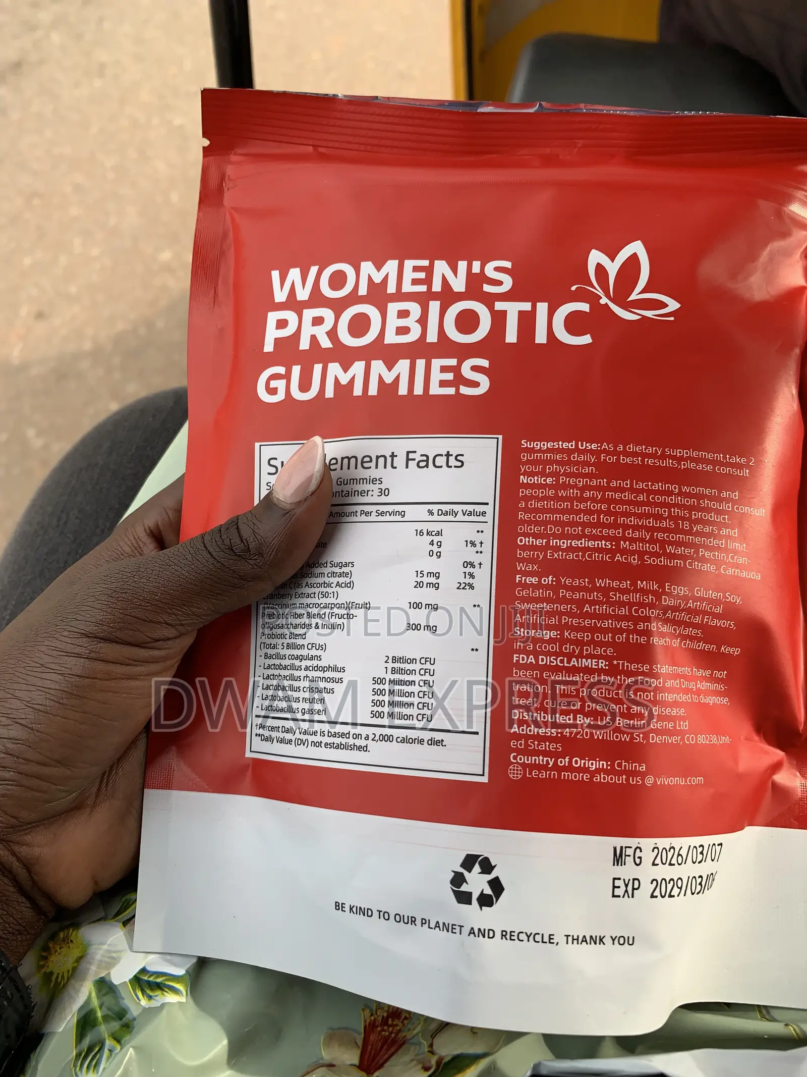 Vivonu Probiotic Gummies